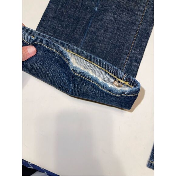 Citizens of‎ Humanity Dita Petite Bootcut Jeans Women 27 Dark Blue Boho Low Rise - Picture 4 of 11